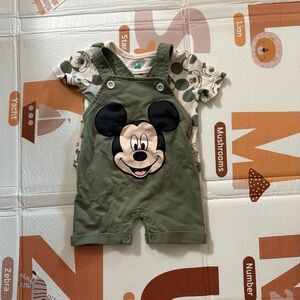 Disney Mickey Mouse Green  Jumpsuit